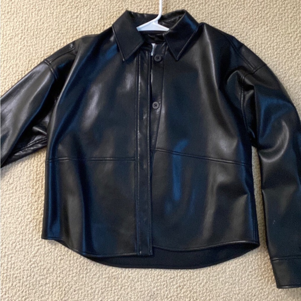 Babaton Pelli Hip Shirt Jacket